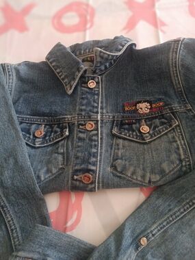 Betty Boop Blue Denim Jacket